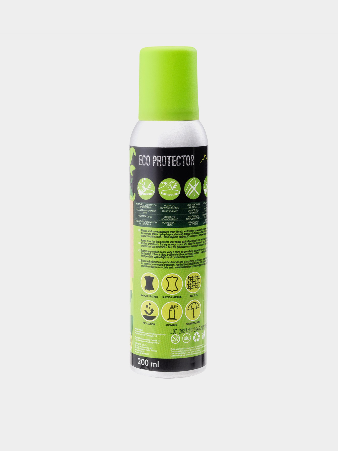 Догляд за взуттям Elbrus Protection модель ECO PROTECTOR 200 ML-BRAK Фото