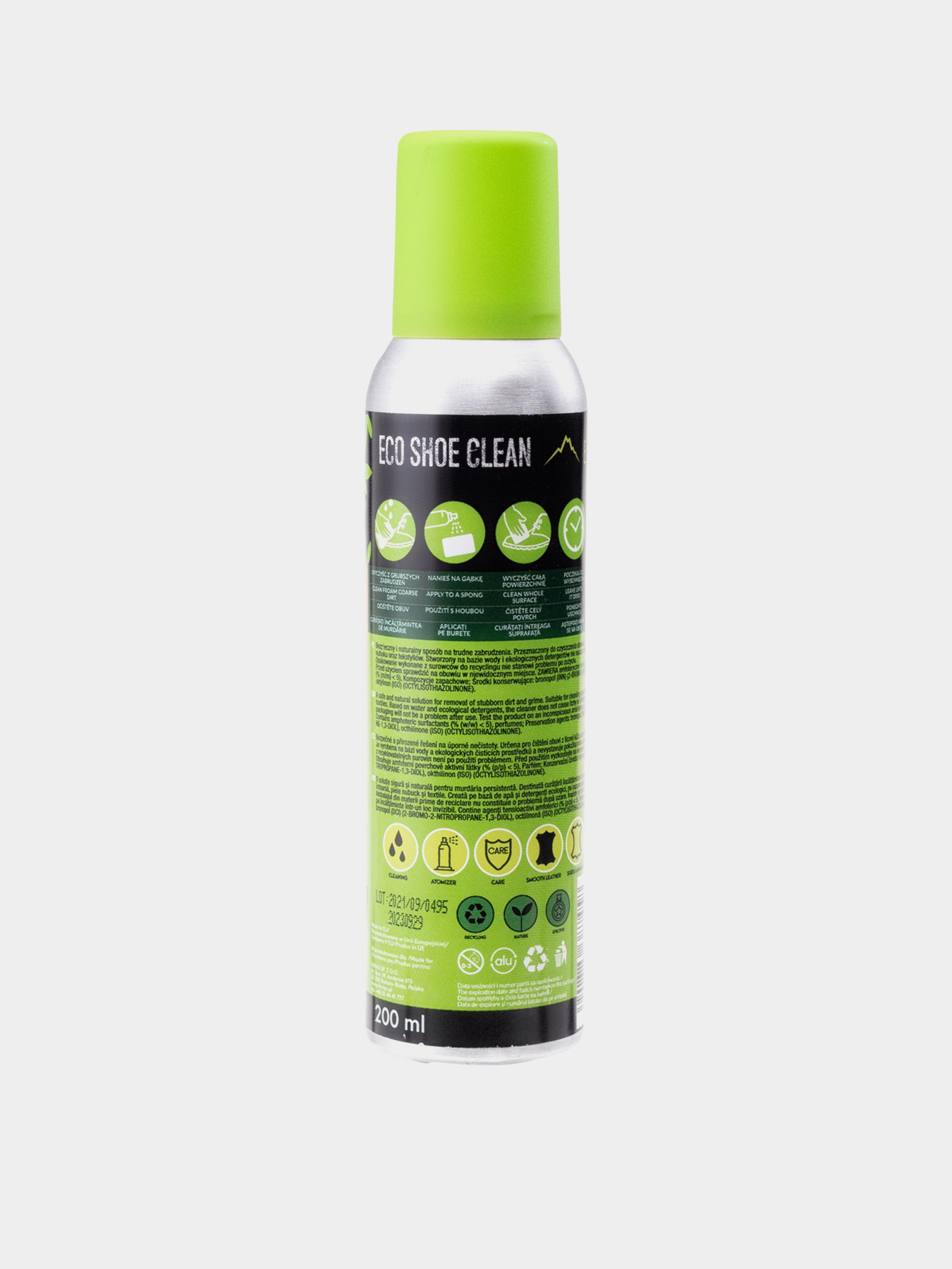 Догляд за взуттям Elbrus Cleaner модель ECO SHOE CLEAN 200 ML-BRAK Фото
