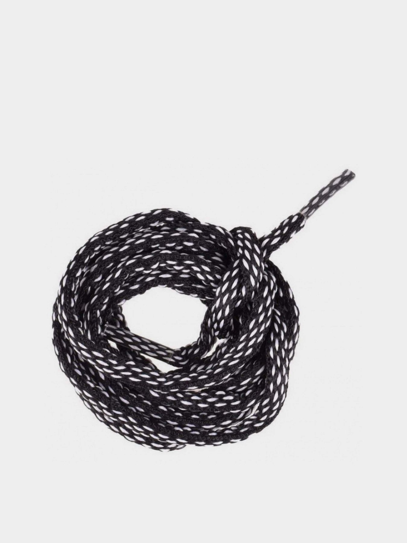 Аксесуари для взуття Elbrus 120 см модель LACE DISCOVERY-BLACK/WHITE Фото