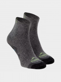 Шкарпетки та гольфи Elbrus Yine модель YINE JR-GREY/BLACK/LIME Фото