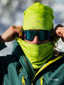 Шарфи та хустки Elbrus Noriko модель NORIKO-YELLOW GREEN MAP Фото