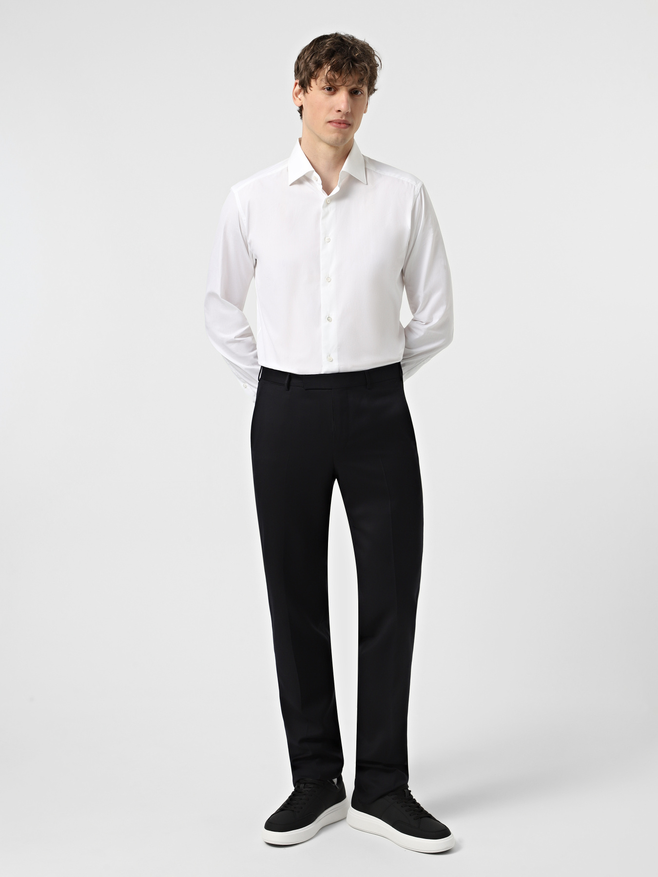 Рубашки ERMENEGILDO ZEGNA модель 0T0021 9RS4BR Фото