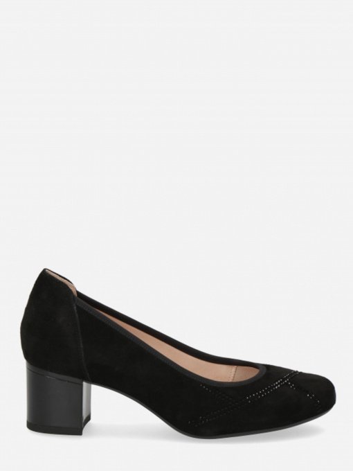 Туфлі та лофери Caprice модель 9-9-22407-26 004 BLACK SUEDE Фото