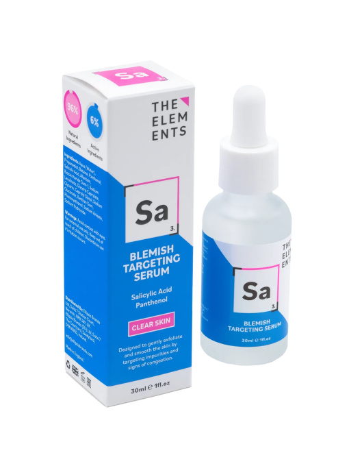 Сироватка від постакне Blemish-Targeting Serum The Elements модель 5060486267316 Фото