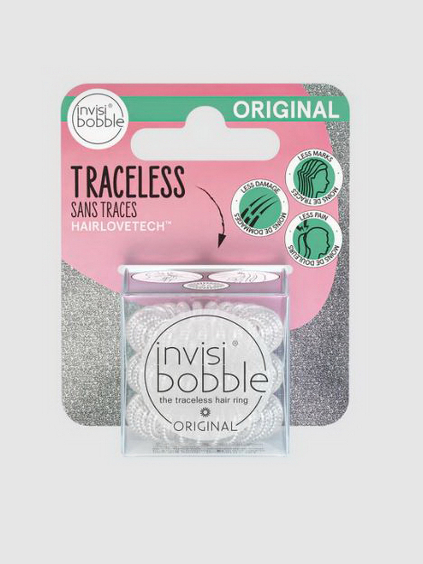 Аксессуары для волос Invisibobble ORIGINAL Mother of Chrome модель 4063528027658 Фото