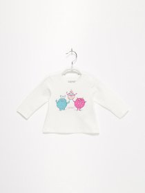 Худи и свитшоты Esprit модель 7040811003_білий комб. Фото