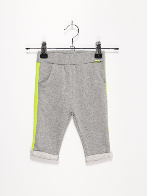 Штани Esprit модель 7040922301_сірий з салатовим Фото
