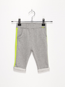 Штани Esprit модель 7040922301_сірий з салатовим Фото