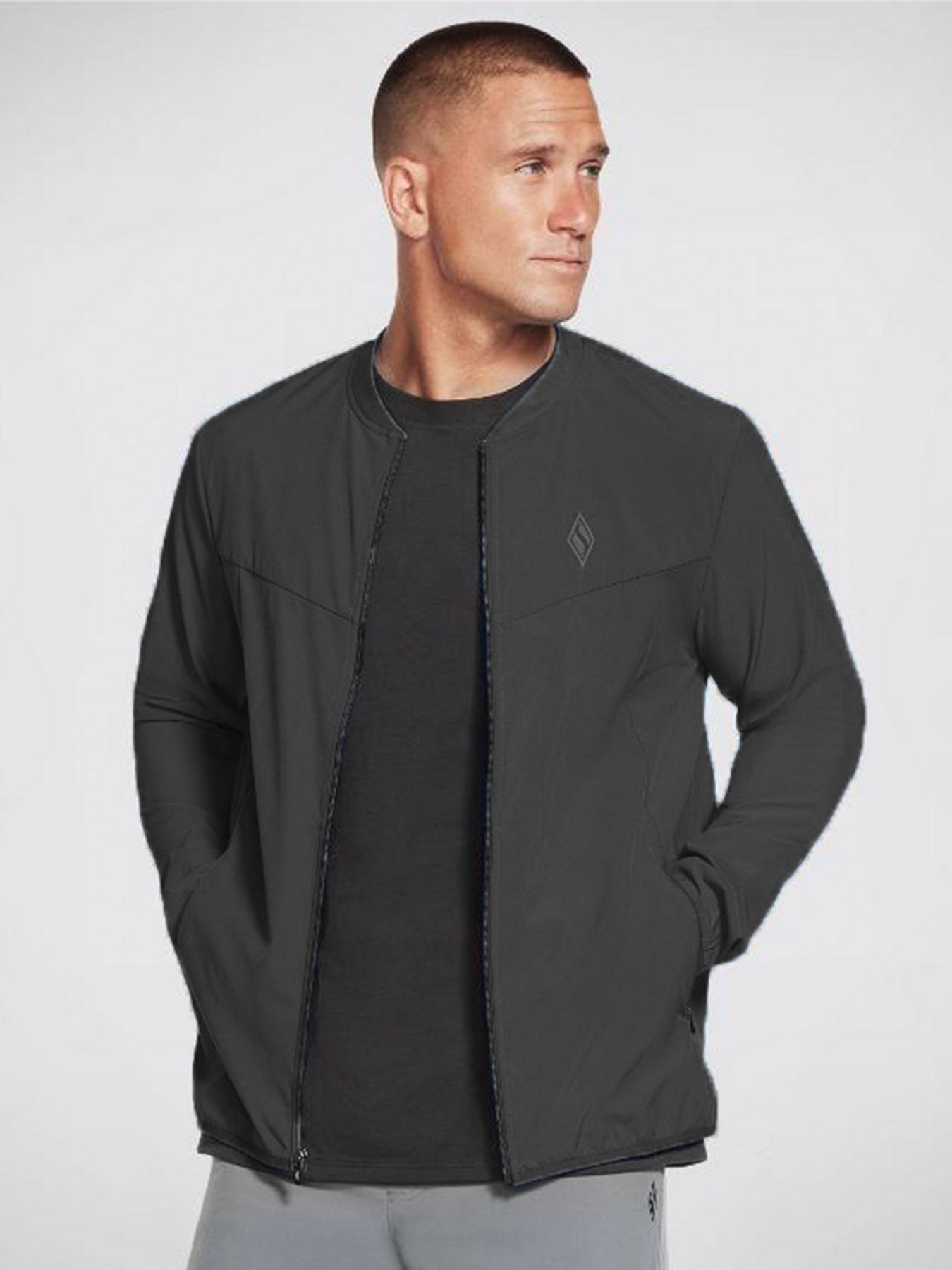 Куртки и дубленки Skechers Define Full Zip модель M1JA147 BLK Фото