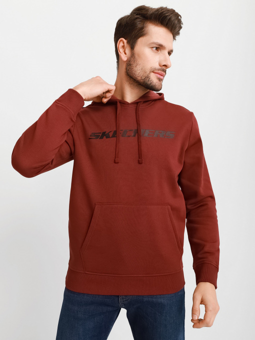 Худі та світшоти Skechers Heritage Pullover Hoodie модель MHD12 DKBR Фото