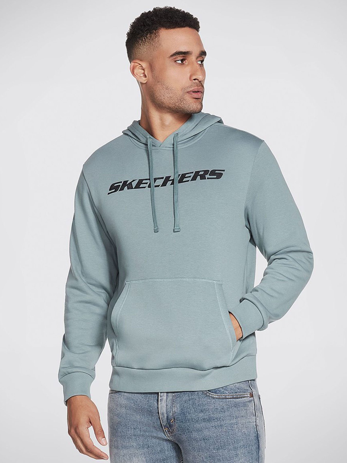 Худі та світшоти Skechers Heritage Pullover Hoodie модель MHD12 TLBL Худі та світшоти Skechers Heritage Pullover Hoodie модель MHD12 TLBL Фото