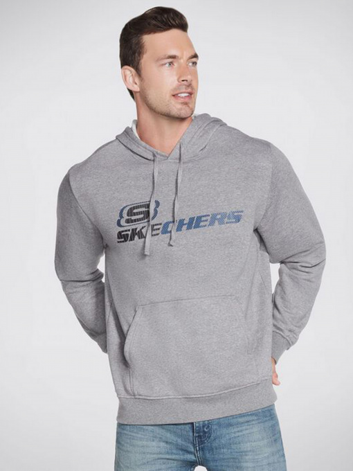 Худі та світшоти Skechers GOlounge Triple Linework Hoodie модель MHD53 GRY Фото