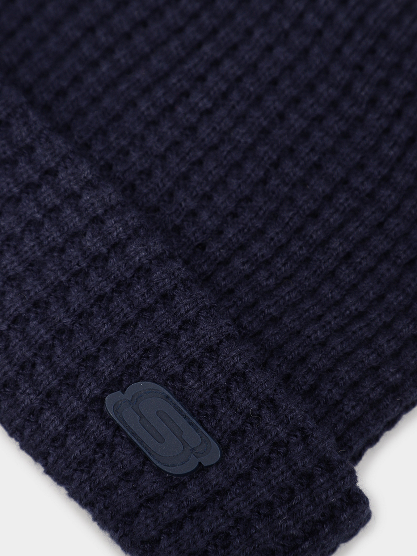 Шапки та кепки Skechers Waffle Knit Beanie Hat модель SMK1015NVY Фото