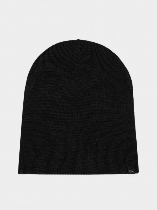 Шапки та кепки Skechers Mens Wool Hat модель SMK1017BLK Фото