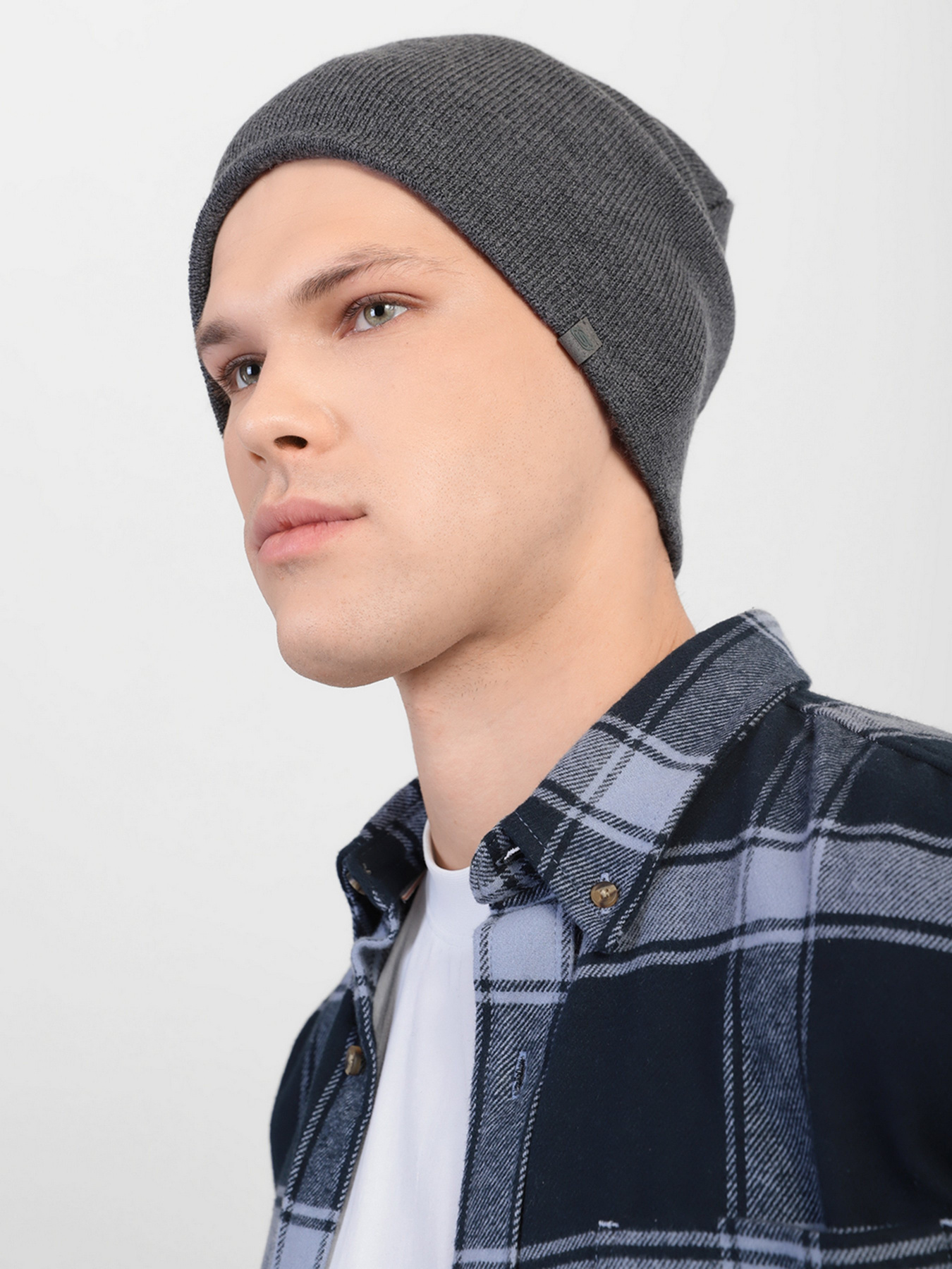 Шапки та кепки Skechers Mens Wool Hat модель SMK1017GRY Фото