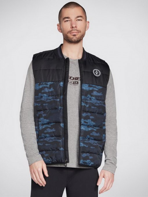 Куртки и дубленки Skechers GOWALK Trail Vest модель MJA216 NVMT Фото