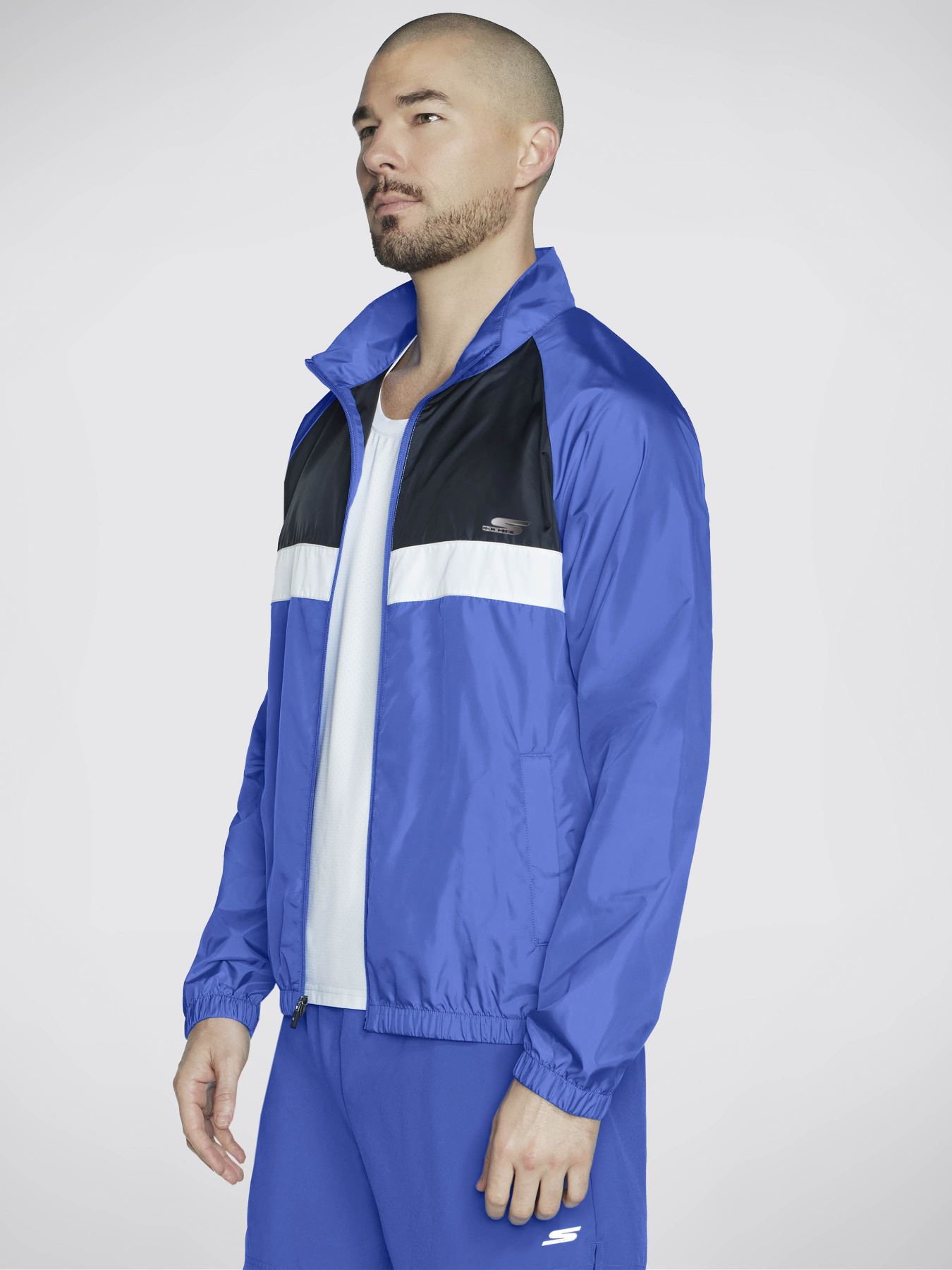 Худі та світшоти Skechers Speed Elite Track Jacket модель JA64 BLGR Фото