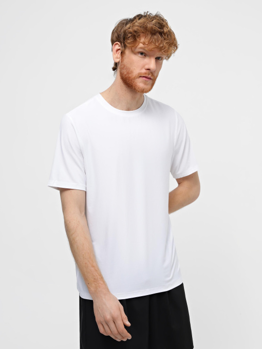 Футболки і поло Skechers Go Dri All Day Tee модель TS107 WHT Фото