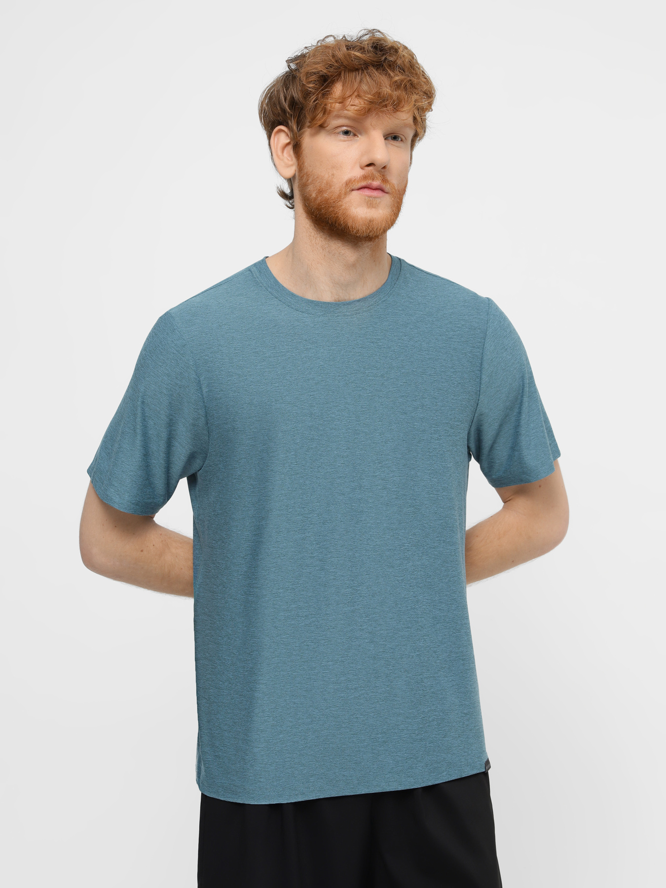 Футболки і поло Skechers Go Dri All Day Tee модель TS107 GYBL Футболки і поло Skechers Go Dri All Day Tee модель TS107 GYBL Фото