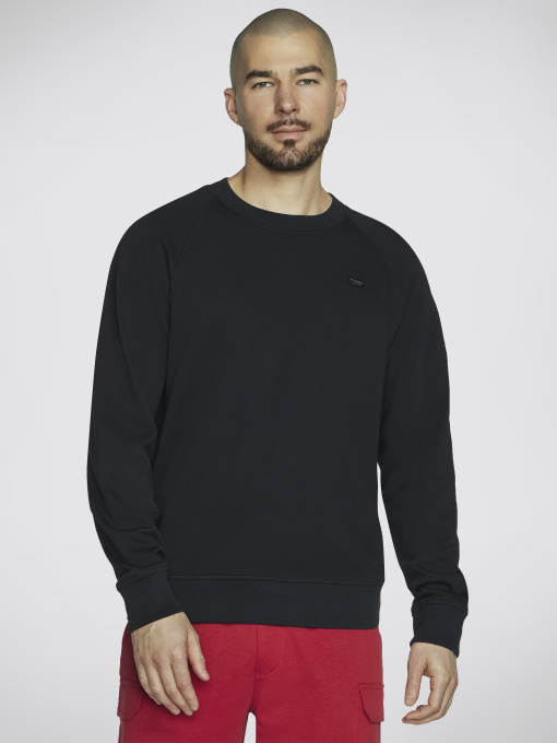 Худи и свитшоты Skechers Classic Crew модель LT111 BLK Фото