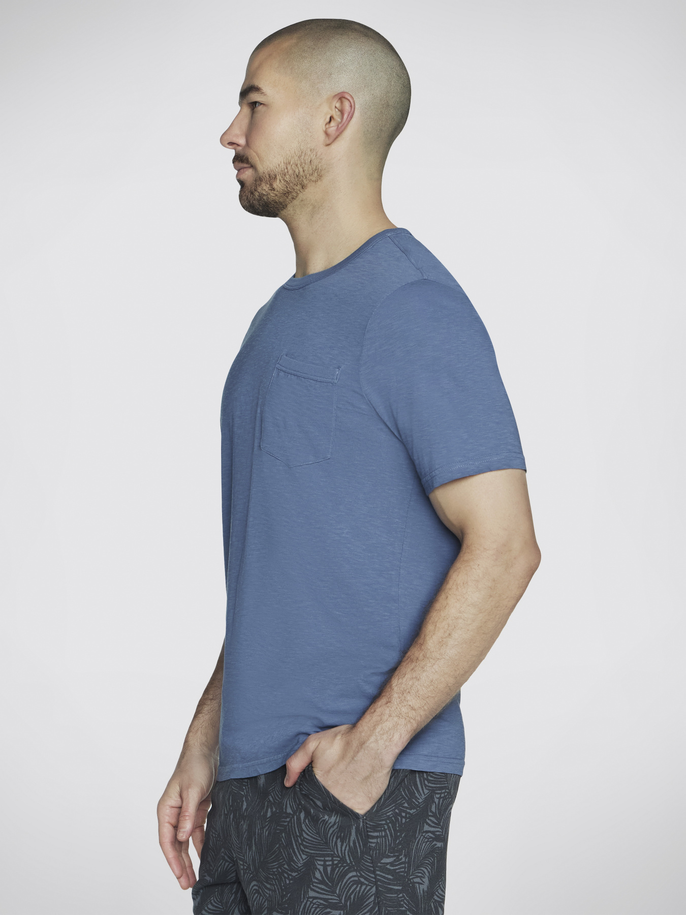 Футболки і поло Skechers Skech-Breeze Slub Pocket Tee модель TS26 BLGY Футболки і поло Skechers Skech-Breeze Slub Pocket Tee модель TS26 BLGY Фото