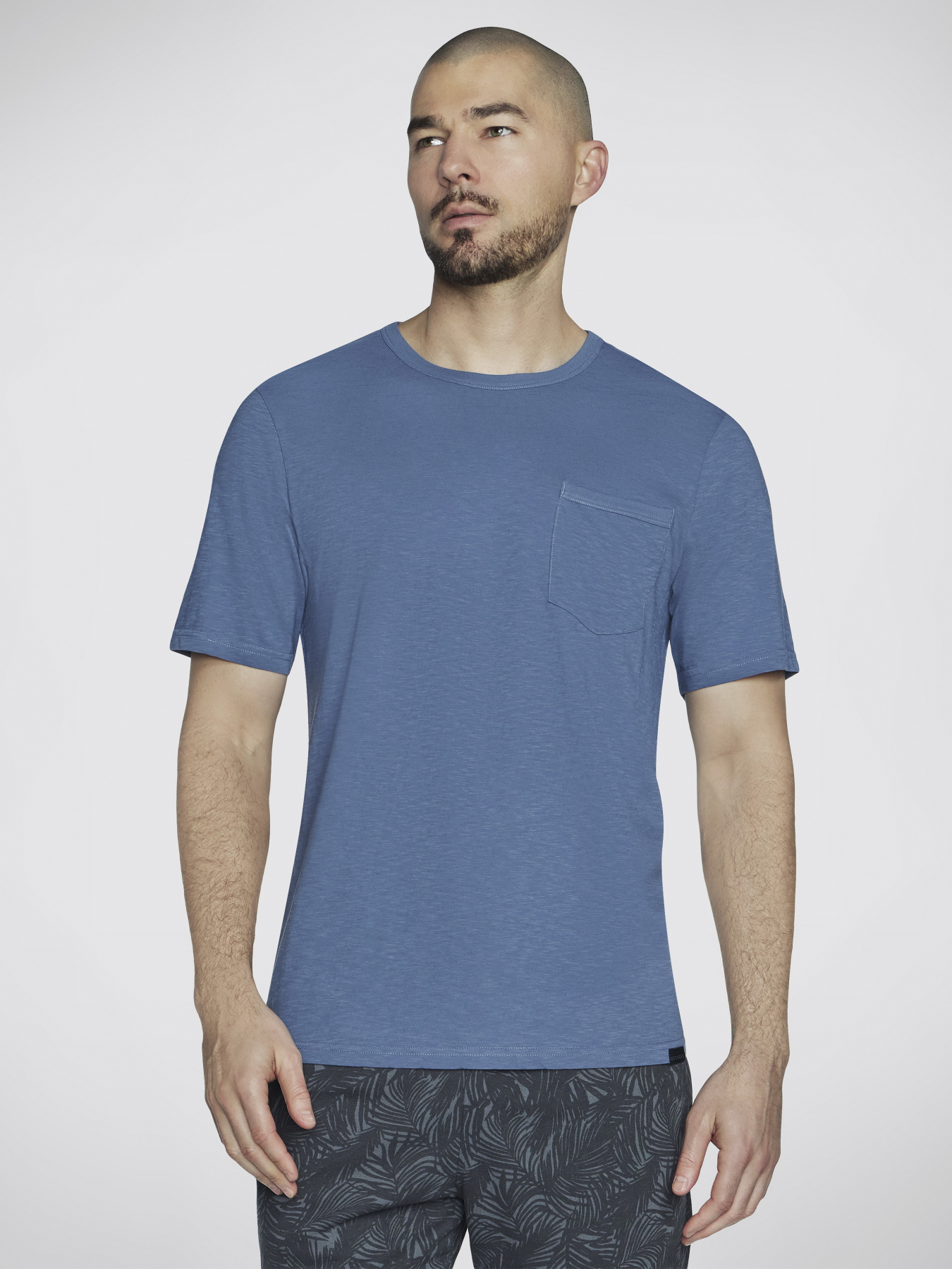 Футболки і поло Skechers Skech-Breeze Slub Pocket Tee модель TS26 BLGY Футболки і поло Skechers Skech-Breeze Slub Pocket Tee модель TS26 BLGY Фото