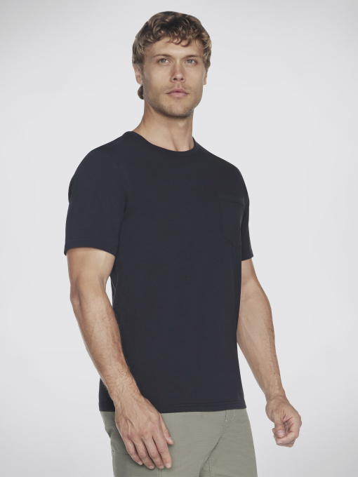 Футболки и поло Skechers Skech-Breeze Slub Pocket Tee модель TS26 BLK Фото