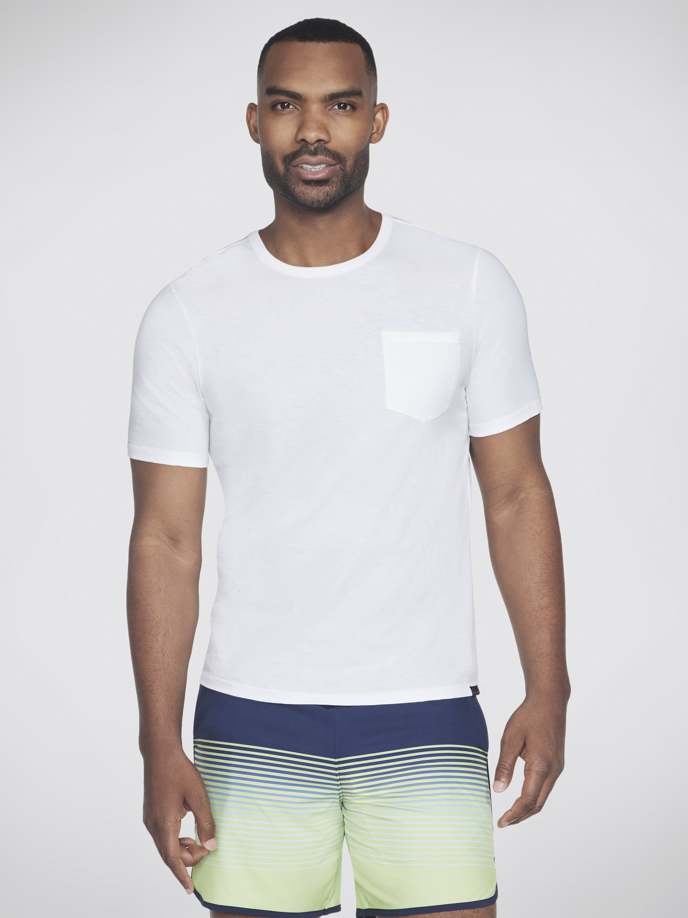 Футболки і поло Skechers Skech-Breeze Slub Pocket Tee модель TS26 WHT Футболки і поло Skechers Skech-Breeze Slub Pocket Tee модель TS26 WHT Фото