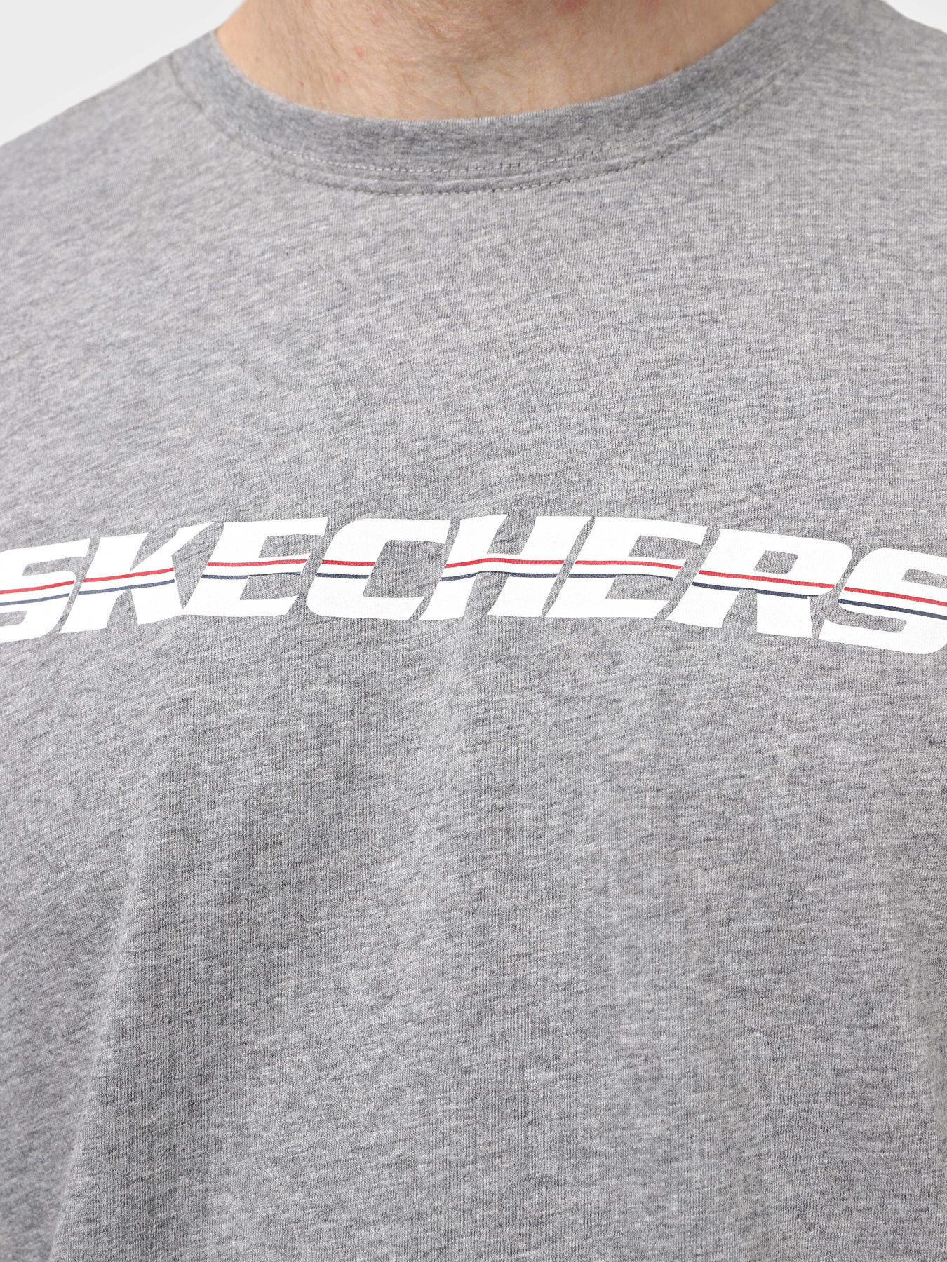 Футболки і поло Skechers Strikethrough Tee модель TS72 LTGY Фото