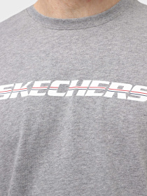 Футболки і поло Skechers Strikethrough Tee модель TS72 LTGY Фото