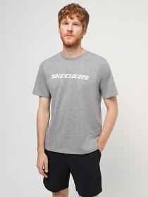 Футболки і поло Skechers Strikethrough Tee модель TS72 LTGY Фото
