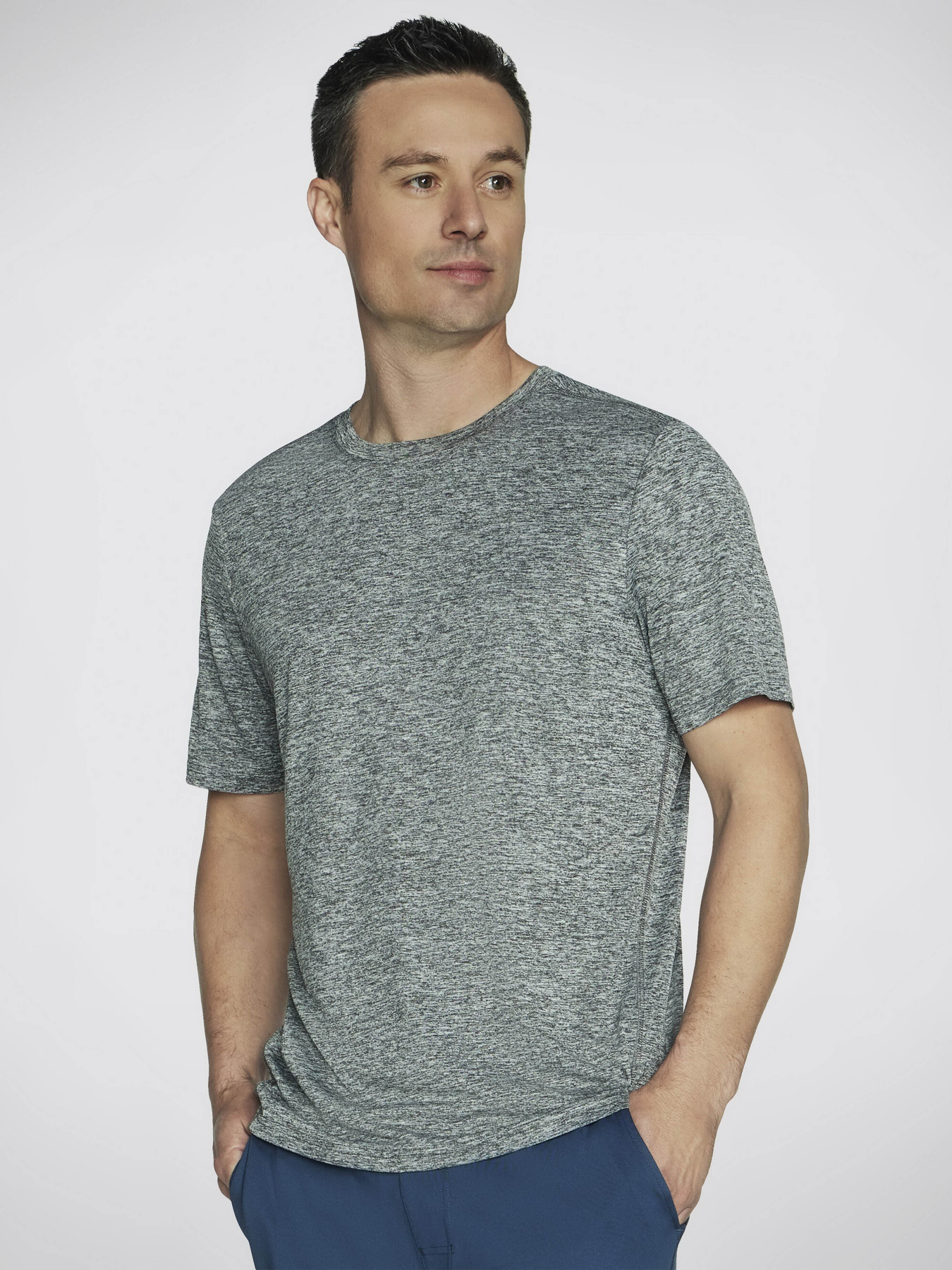 Футболки і поло Skechers GO DRI Charge Tee модель TS84 CHAR Фото