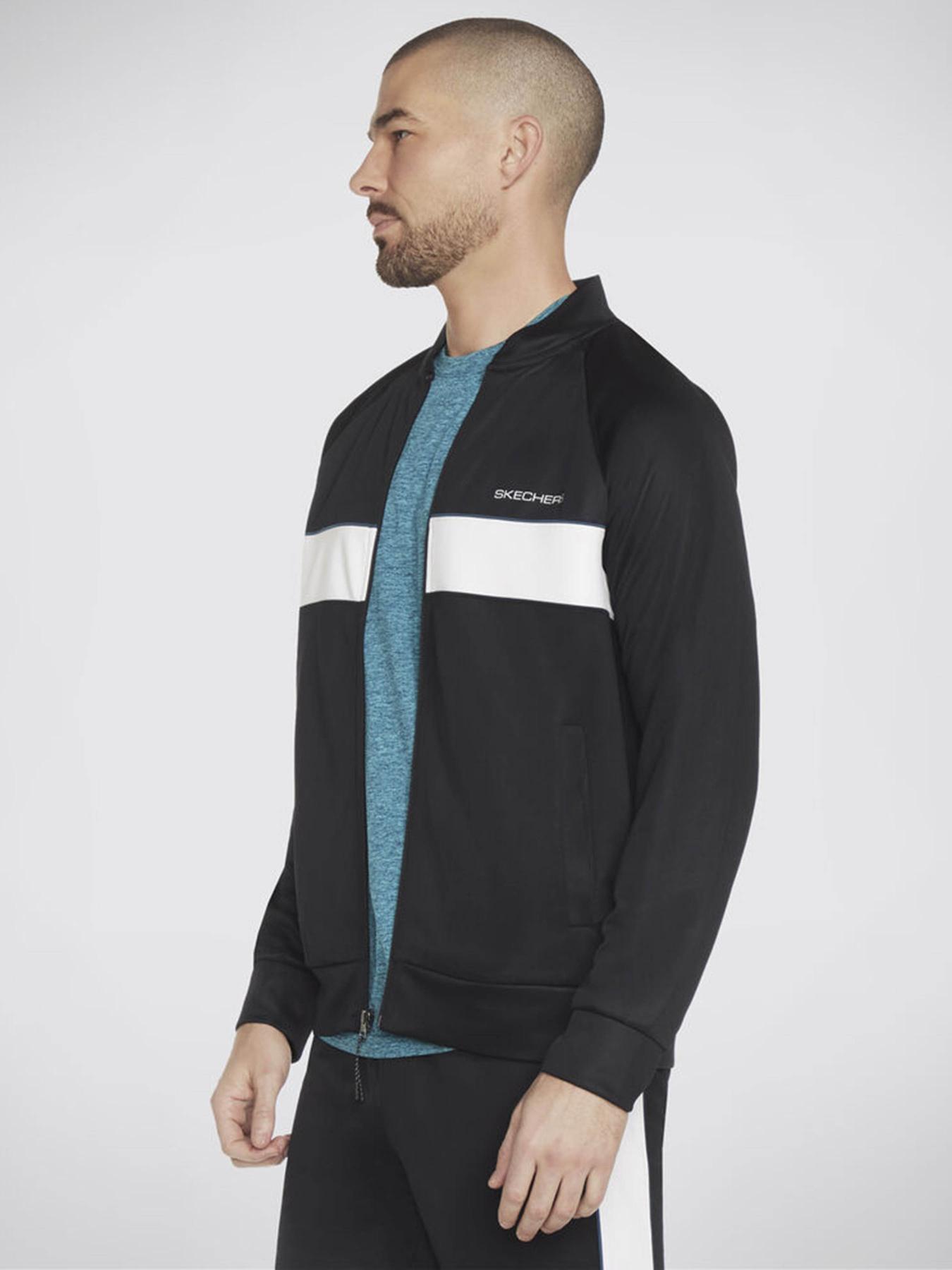 Худі та світшоти Skechers Skechtech Premier Track модель JA161 BLK Худі та світшоти Skechers Skechtech Premier Track модель JA161 BLK Фото