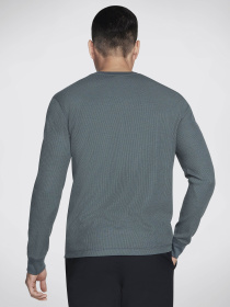 Худі та світшоти Skechers Go Knit Waffle Henley модель LT18 GNBK Фото