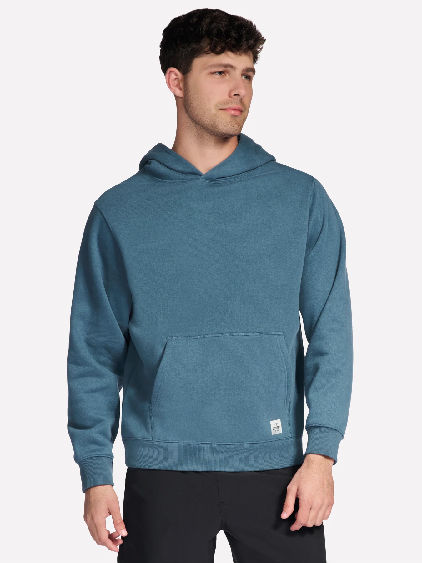 Худі та світшоти Skechers SKECHERS MAX SOFT HOODIE модель HD90 NVGY Худі та світшоти Skechers SKECHERS MAX SOFT HOODIE модель HD90 NVGY Фото