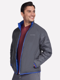 Куртки и дубленки Skechers GOSHIELD ALTITUDE REVERSIBLE J модель JA139 BLU Фото