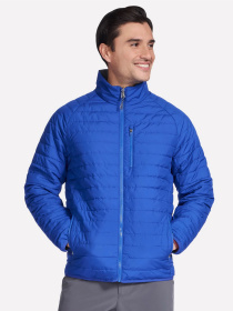 Куртки и дубленки Skechers GOSHIELD ALTITUDE REVERSIBLE J модель JA139 BLU Фото