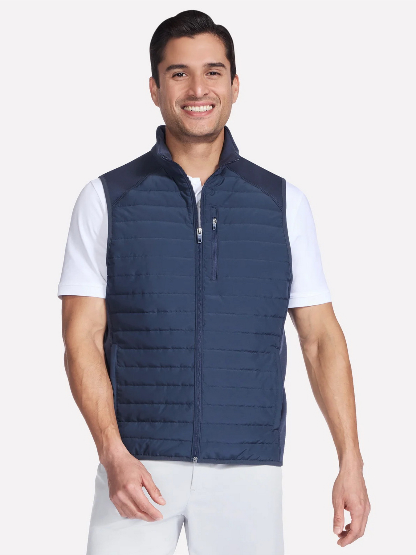Куртки и дубленки Skechers GOSHIELD HYBRID VEST модель JA226 CCNV Фото
