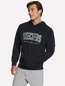 Худі та світшоти Skechers SKECHERS ENDURANCE HOODIE модель HD107 BLK Фото