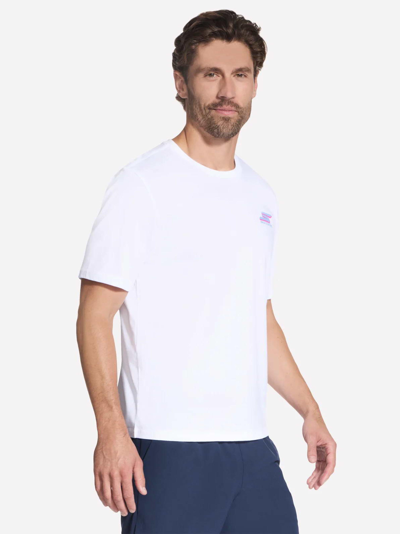 Футболки и поло Skechers SKECHERS BREAK TEE модель TS327 WHT Фото