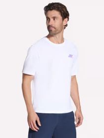 Футболки и поло Skechers SKECHERS BREAK TEE модель TS327 WHT Фото