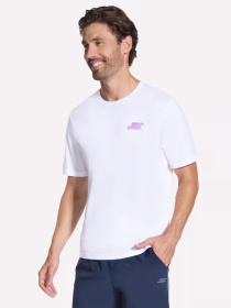 Футболки и поло Skechers SKECHERS BREAK TEE модель TS327 WHT Фото