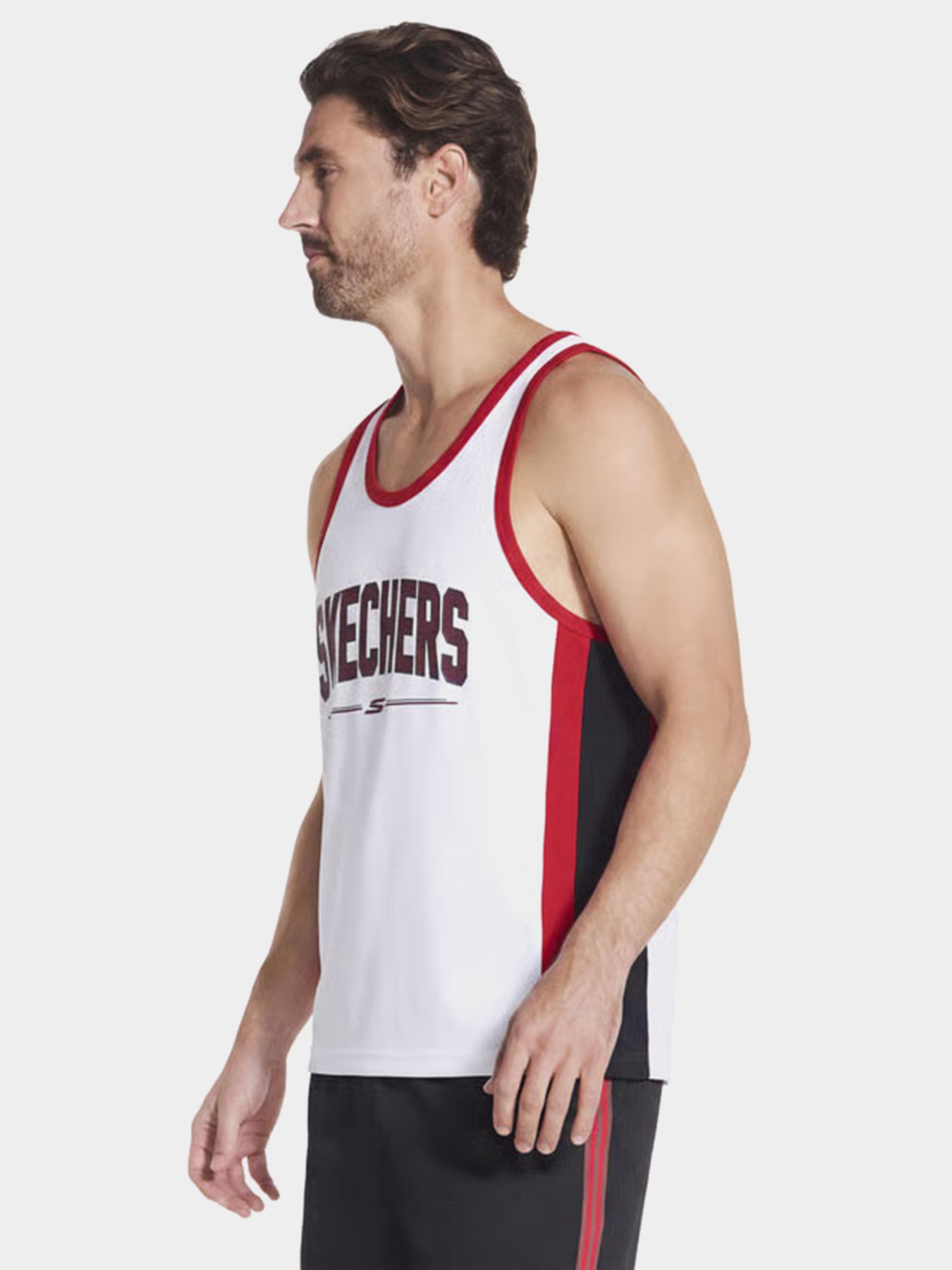 Футболки і поло Skechers SKECHERS STREET JERSEY модель TT157 WHT Футболки і поло Skechers SKECHERS STREET JERSEY модель TT157 WHT Фото