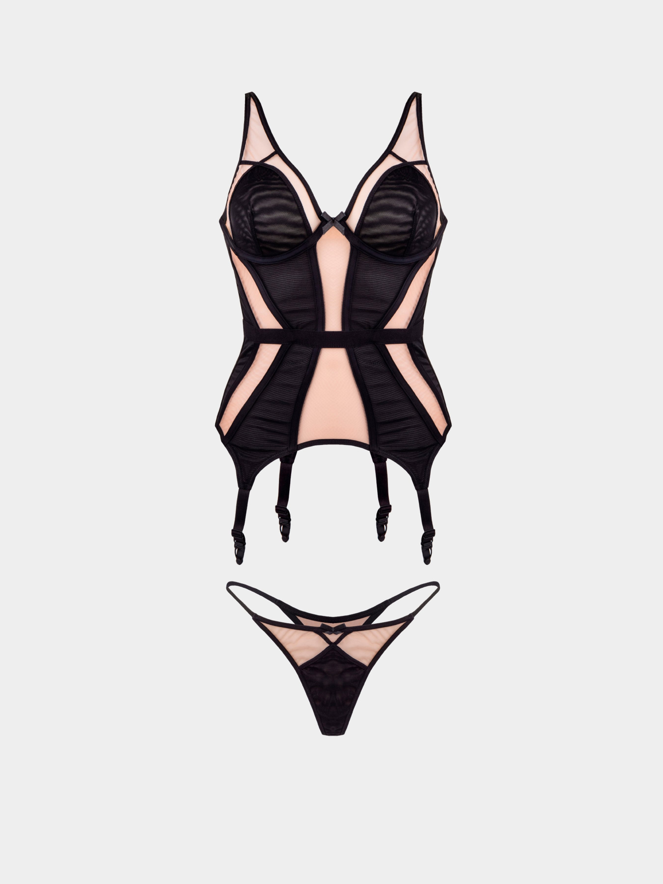 Нижнее белье Fox lingerie модель 2022teaserblackcors Фото
