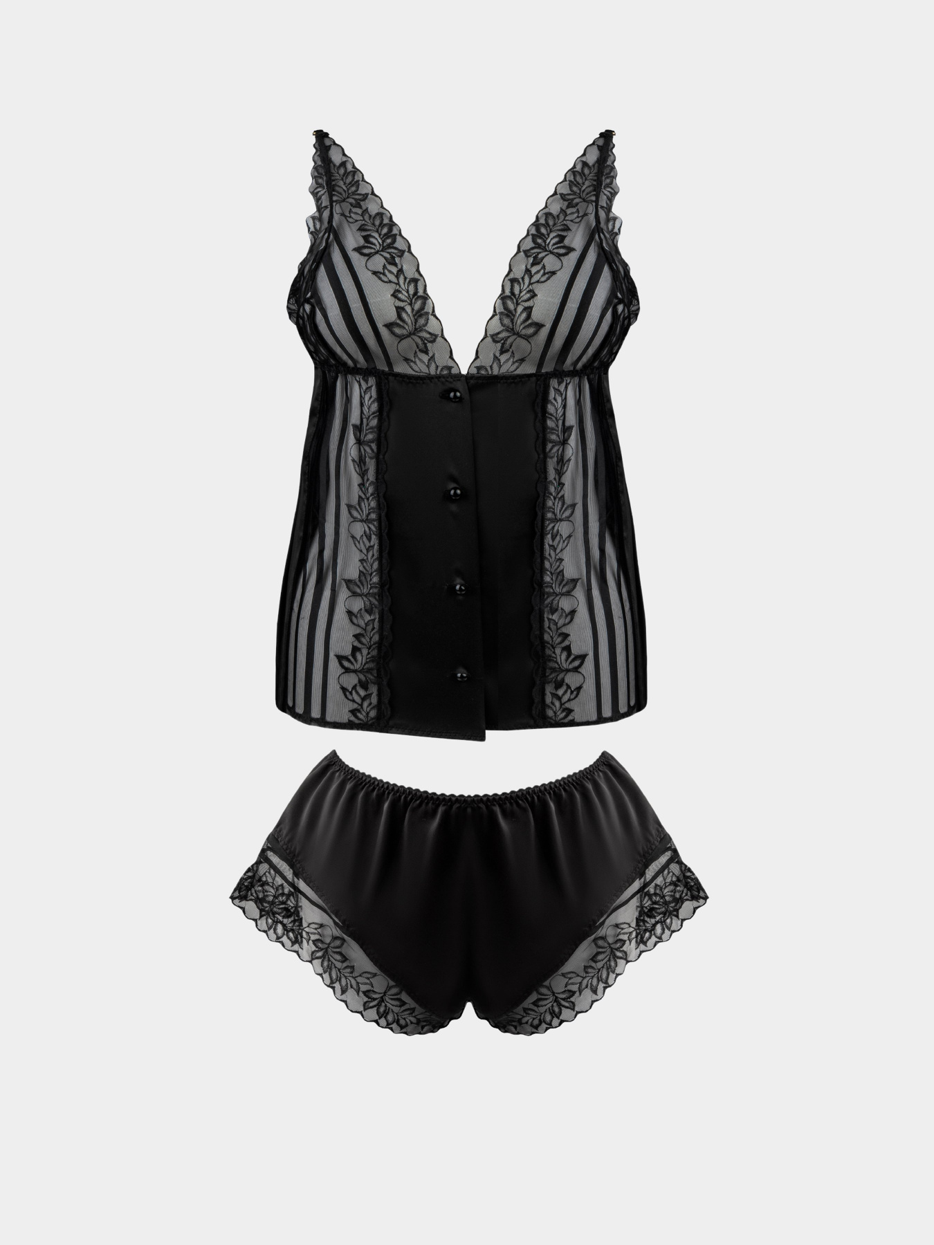 Одяг для дому та сну Fox lingerie модель 2022dreamblackpan Фото