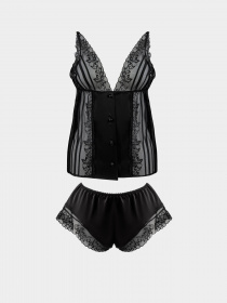 Одяг для дому та сну Fox lingerie модель 2022dreamblackpan Фото