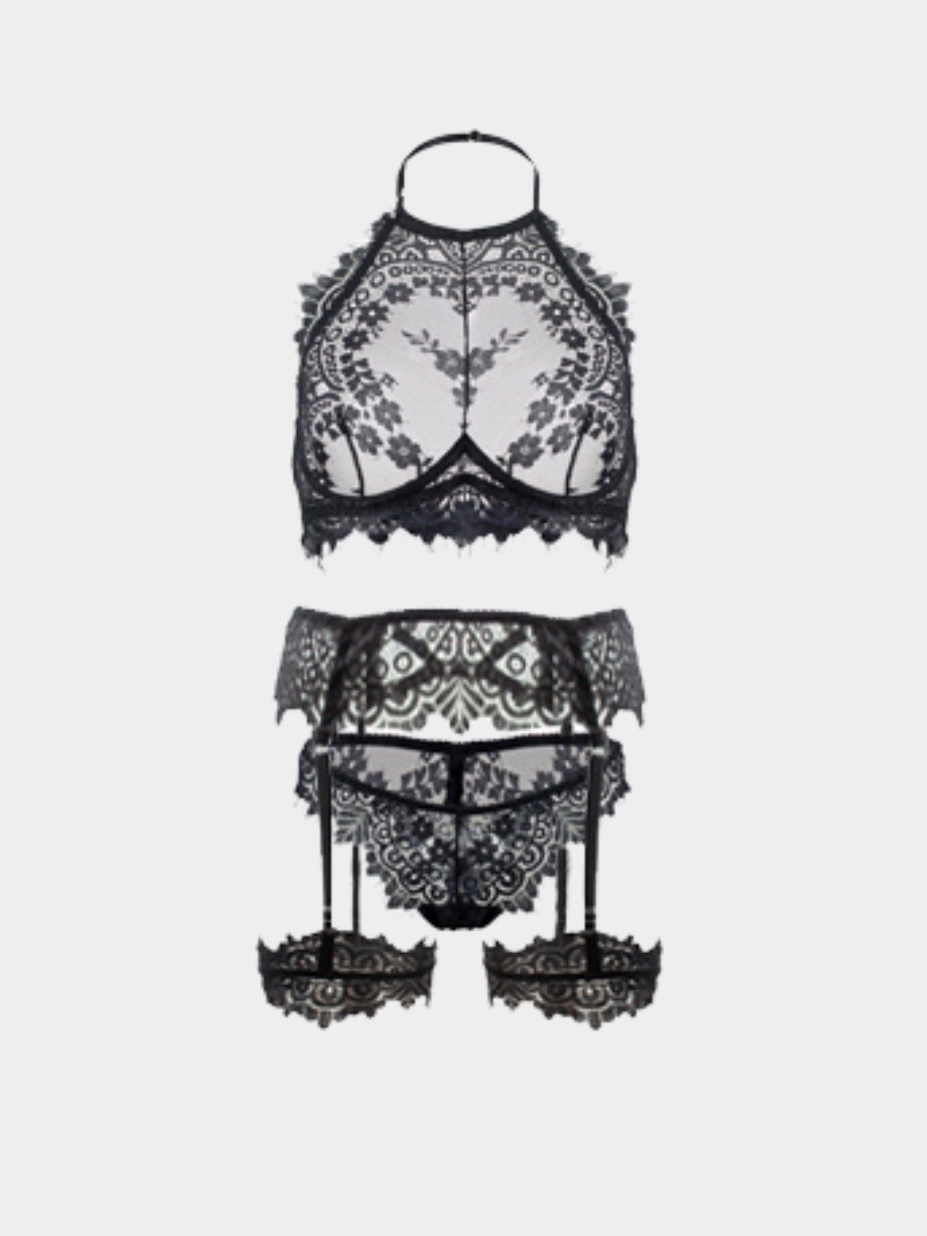 Нижнее белье Fox lingerie модель 2022blackbridebra Фото