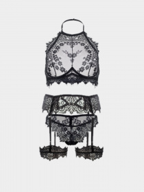 Нижнее белье Fox lingerie модель 2022blackbridepan Фото
