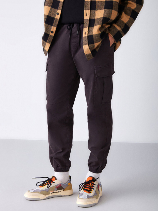 Штани Grimelange Cargo модель CARGO25012022/Anthracite Фото
