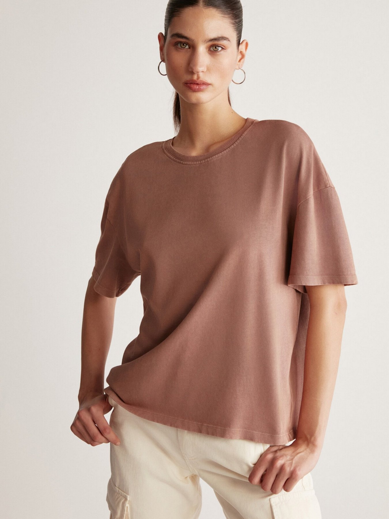 Футболки і поло Grimelange Eliza модель ELIZA01042023/Brown Футболки і поло Grimelange Eliza модель ELIZA01042023/Brown Фото